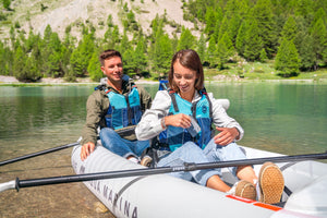 Aqua Marina Halve - Ultra-light Packayak 1/2-person Dropstitch Deck Inflatable Kayak