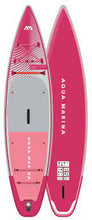 Load image into Gallery viewer, Aqua Marina Coral Touring Inflatable SUP Paddle Board 11&#39;6&quot; Raspberry Pink