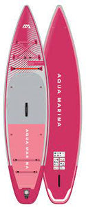 Aqua Marina Coral Touring Inflatable SUP Paddle Board 11'6" Raspberry Pink