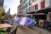 Load image into Gallery viewer, Aqua Marina Coral Touring Inflatable SUP Paddle Board 11&#39;6&quot; Night Fade Purple