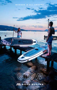 Aqua Marina Glow Inflatable Paddle Board SUP With Ambient Light System