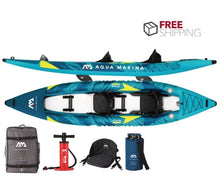 Load image into Gallery viewer, Aqua Marina Steam 412 2 Person Inflatable Drop-Stitch Kayak