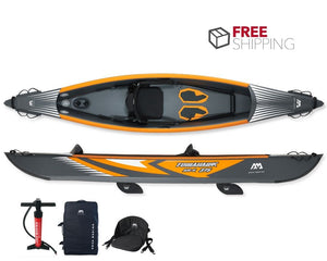 Aqua Marina Tomahawk Air-K 375 1 Person Inflatable Kayak NEW 2020 - River To Ocean Adventures