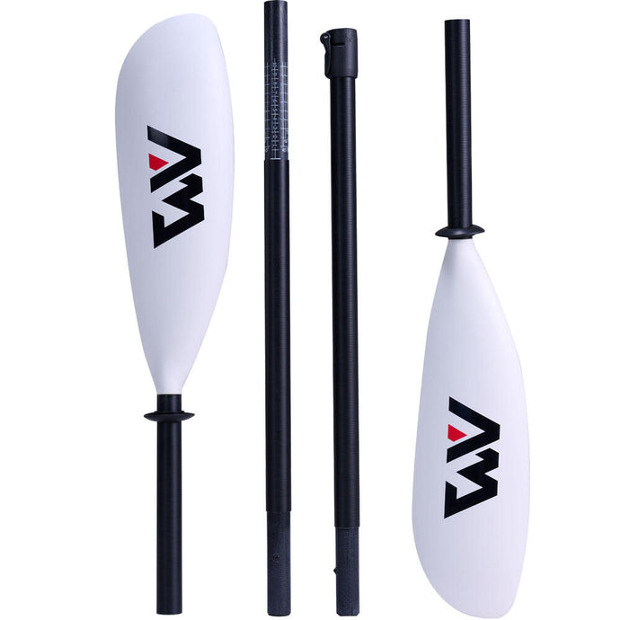 Aqua Marina KP-4 Adjustable Fiberglass Kayak Paddle with Cupped Blade